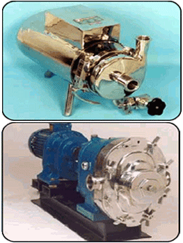 Sanitary Centrifugal & Positive Displacement Pump